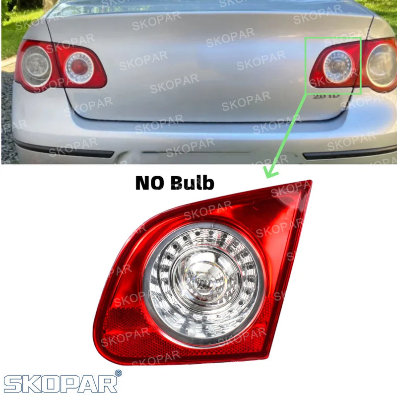 Feux Arrière LED VW Passat B6 2006-2011 4 Pièces Complet - en situation - Becquet Voiture