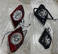 Feux Arrière LED VW Passat B6 Jetta MK5 2006-2010 - vue de profil - Becquet Voiture