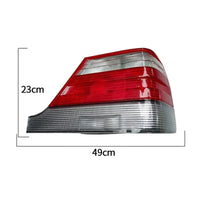 Feux Arrière Mercedes Classe S W140 S300 S400 S500 S600 1994-1998 - vue arrière - Becquet Voiture