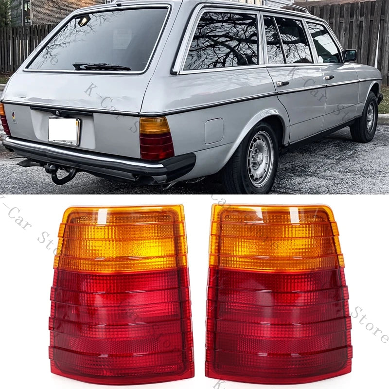 Feux Arrière Mercedes W123 1976-1984 - vue de face - Becquet Voiture