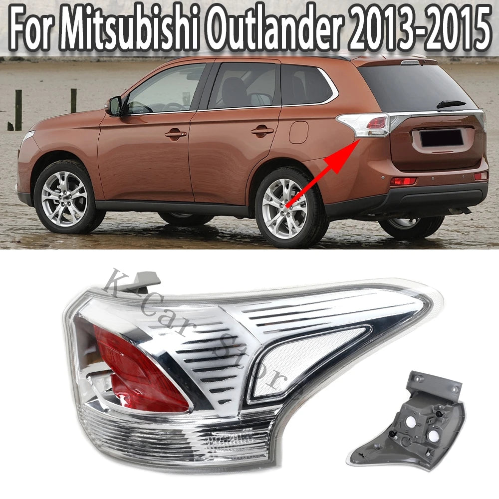 Feux Arrière Mitsubishi Outlander 2013-2015 - vue de face - Becquet Voiture