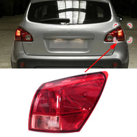 Rear Lights Nissan Qashqai 2007-2010 - fitting detail - Becquet Voiture