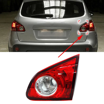 Feux Arrière Nissan Qashqai 2007-2010 - vue de dessus - Becquet Voiture