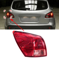 Rear Lights Nissan Qashqai 2007-2010 - close-up view - Becquet Voiture
