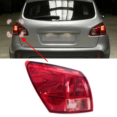 Feux Arrière Nissan Qashqai 2007-2010 - vue rapprochée - Becquet Voiture