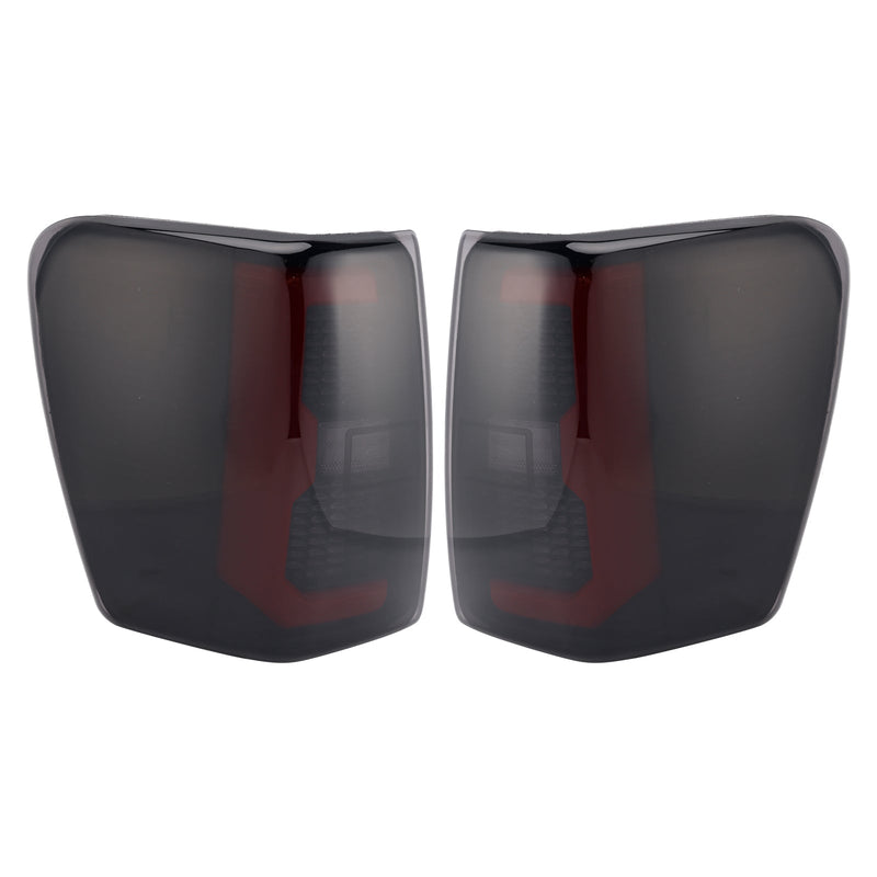 Feux Arrière Noirs Fumés Jeep Grand Cherokee 1999-2004, Lot 2 - installé sur véhicule - Becquet Voiture
