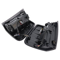Feux Arrière Noirs Fumés Jeep Grand Cherokee 1999-2004, Lot 2 - vue arrière 2 - Becquet Voiture