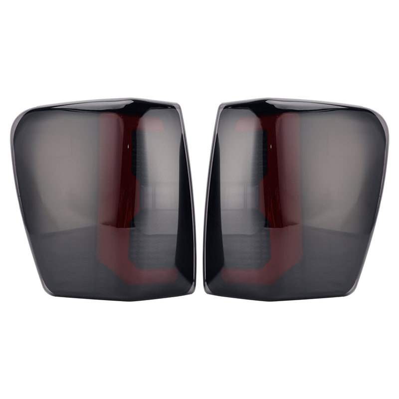 Feux Arrière Noirs Fumés Jeep Grand Cherokee 1999-2004, Lot 2 - vue de face - Becquet Voiture