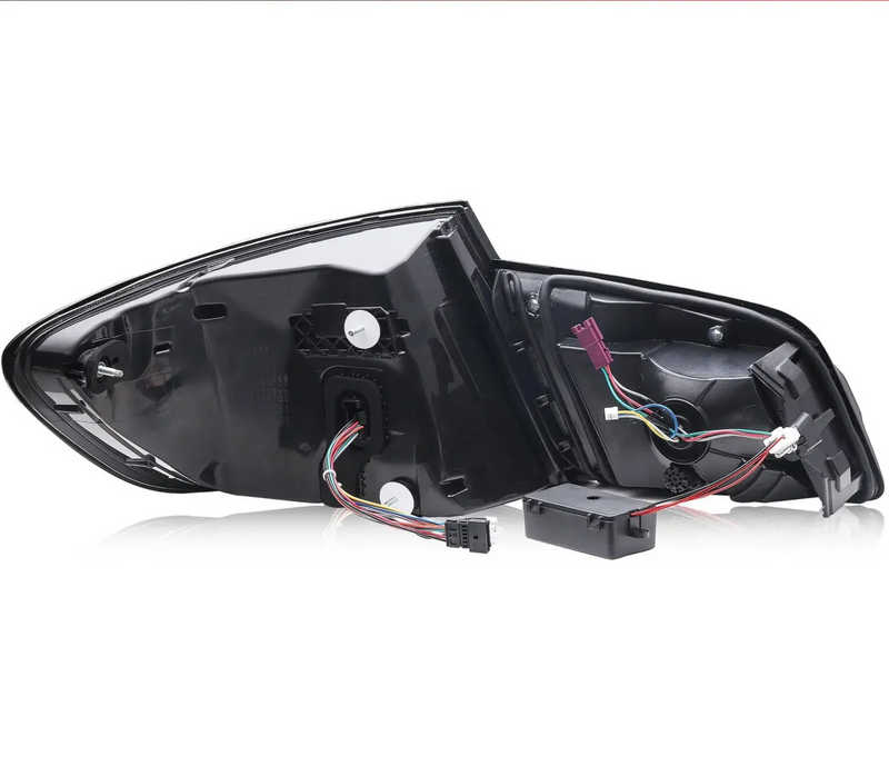 Feux arrière OLED look LCI G30 BMW Série 5 F10 2010-2017 - installé sur véhicule - Becquet Voiture