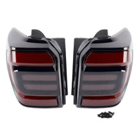 Feux Arrière Séquentiels LED Noirs Toyota 4Runner 2010-2024 - vue de face - Becquet Voiture