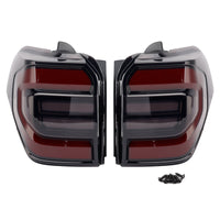 Feux Arrière Séquentiels LED Noirs Toyota 4Runner 2010-2024 - vue de profil 2 - Becquet Voiture
