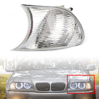 BMW E46 1998-2001 Corner Turn Signal Lights - three-quarter view - Becquet Voiture
