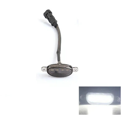 Feux de Calandre LED Eagle Eye Universels 4 LED - détail du montage - Becquet Voiture