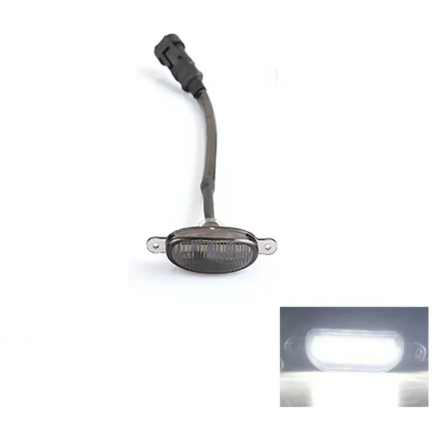 Feux de Calandre LED Eagle Eye Universels 4 LED - détail du montage - Becquet Voiture
