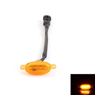 Feux de Calandre LED Eagle Eye Universels 4 LED - vue de dessus - Becquet Voiture