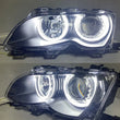Feux de Jour DRL Angel Eyes LED 6000K BMW Série 3 E46