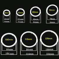 Feux de Jour DRL Angel Eyes RGB LED Universels (Kit 2 Pièces) - installé sur véhicule - Becquet Voiture