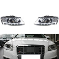 Feux de Jour DRL Audi A6 C6 2009-2011 - vue de dessus - Becquet Voiture