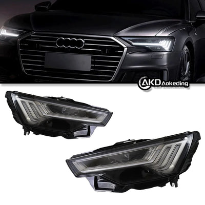 Feux de Jour DRL Audi Style C8 2019-2023 - vue arrière - Becquet Voiture