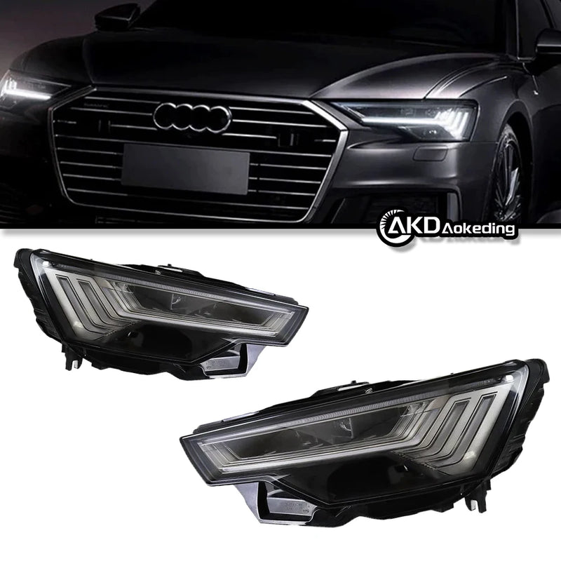 Feux de Jour DRL Audi Style C8 2019-2023 - vue arrière - Becquet Voiture