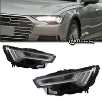 Feux de Jour DRL Audi Style C8 2019-2023 - vue de profil - Becquet Voiture