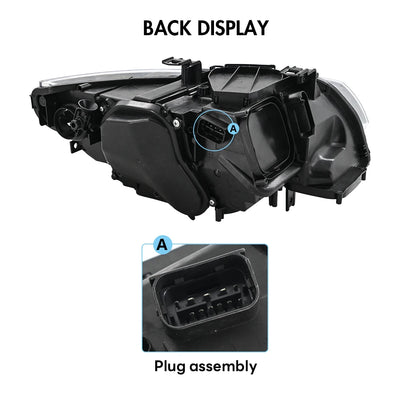 Feux de Jour DRL BMW Série 3 E92 E93 2007-2013 - packshot studio - Becquet Voiture