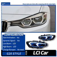 Tagfahrleuchten DRL BMW 3er F30 2013-2019 - Montagedetail - Becquet Voiture