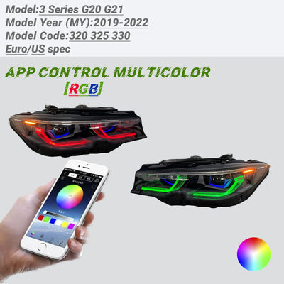 Feux de Jour DRL BMW Série 3 G20 G21 2019-2022 - détail du montage - Becquet Voiture