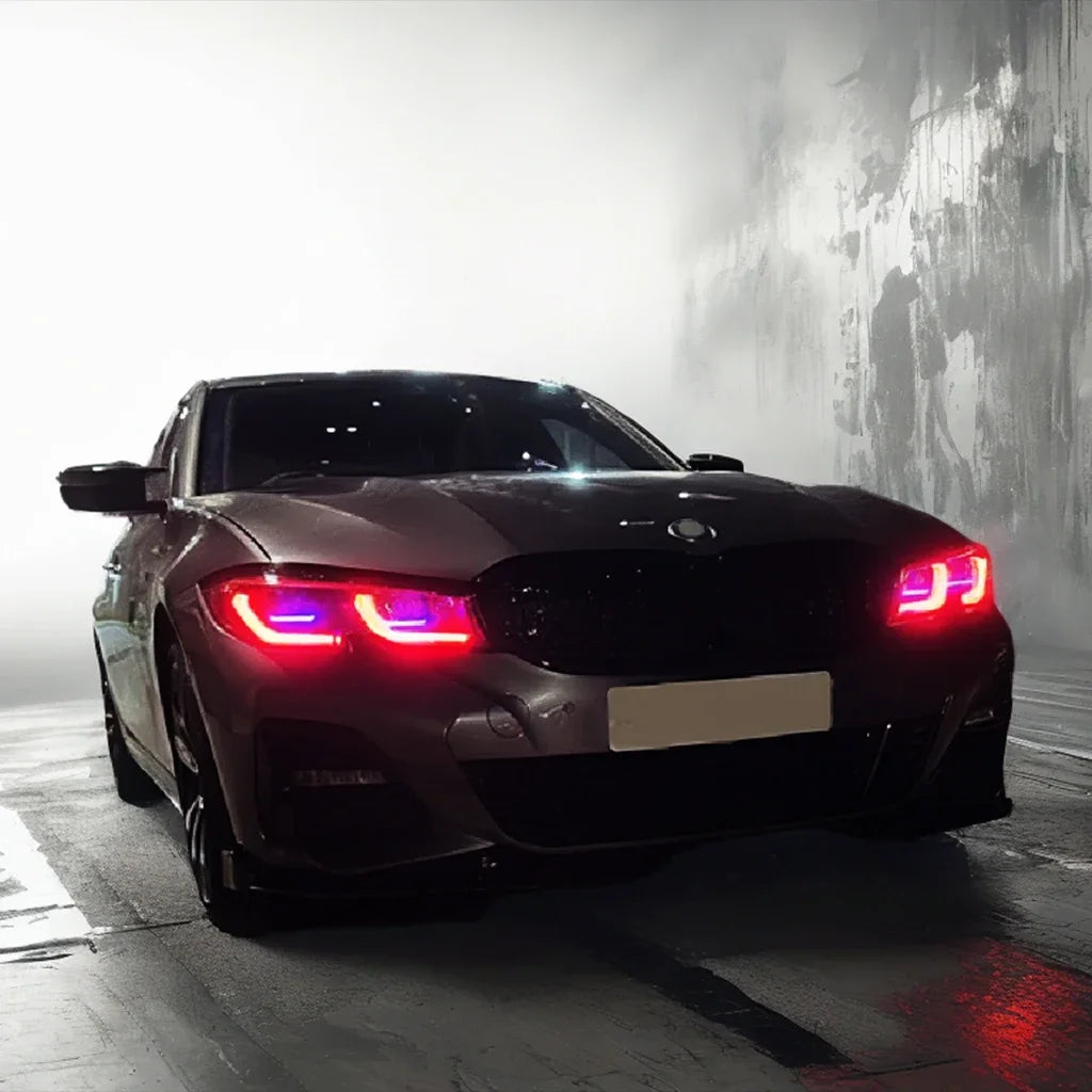 Feux de Jour DRL BMW Série 3 G20 G21 2019-2022 - vue de face - Becquet Voiture