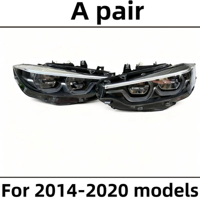 Feux de Jour DRL BMW Série 4 F32 F36 2014-2020 - détail du montage - Becquet Voiture