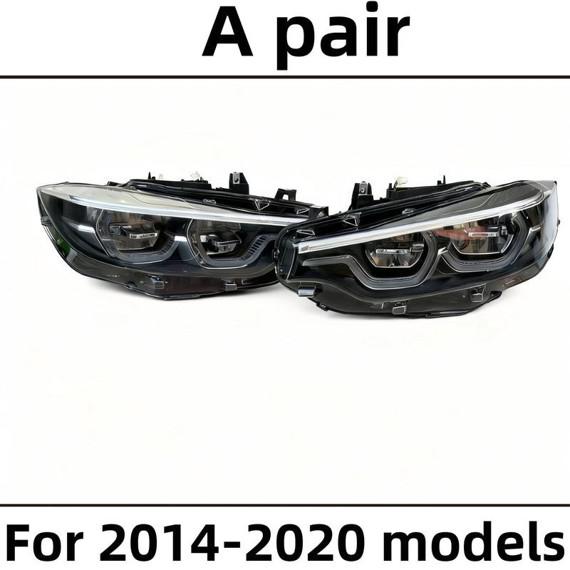 Feux de Jour DRL BMW Série 4 F32 F36 2014-2020 - détail du montage - Becquet Voiture