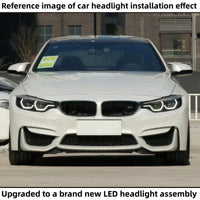 Feux de Jour DRL BMW Série 4 F32 F36 2014-2020 - installé sur véhicule - Becquet Voiture