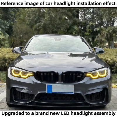 Feux de Jour DRL BMW Série 4 F32 F36 2014-2020 - packshot studio - Becquet Voiture
