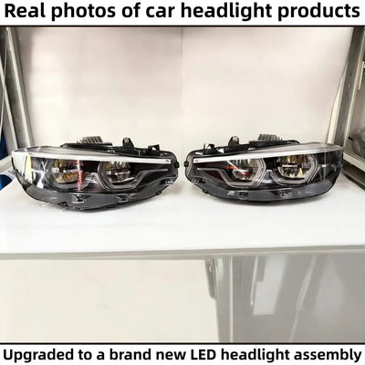 Feux de Jour DRL BMW Série 4 F32 F36 2014-2020 - vue de profil - Becquet Voiture