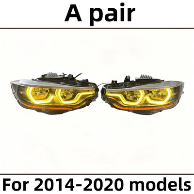 Feux de Jour DRL BMW Série 4 F32 F36 2014-2020 - vue rapprochée - Becquet Voiture
