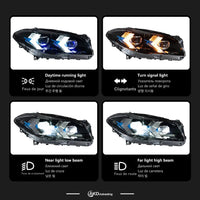 Feux de Jour DRL BMW Série 5 F10 2010-2017 - vue arrière - Becquet Voiture