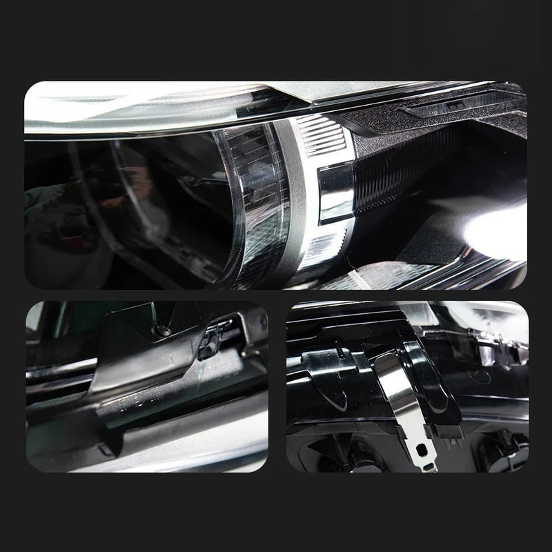 Feux de Jour DRL BMW Série 5 F10 F18 2010-2017 - installé sur véhicule - Becquet Voiture