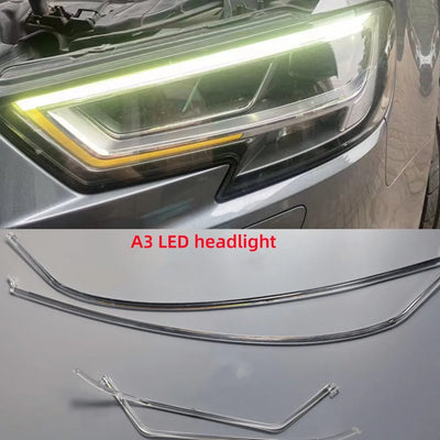 Feux de Jour DRL LED Audi A3 2017-2020 - vue arrière - Becquet Voiture