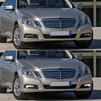 Feux de Jour DRL LED Mercedes Benz W212 E350 E550 E63 - packshot studio - Becquet Voiture