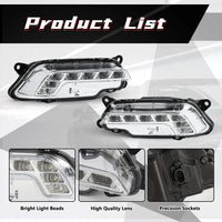 Feux de Jour DRL LED Mercedes Benz W212 E350 E550 E63 - vue arrière - Becquet Voiture