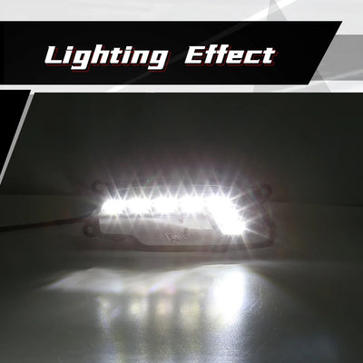 Feux de Jour DRL LED Mercedes Benz W212 E350 E550 E63 - vue de profil - Becquet Voiture