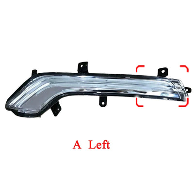 Feux de Jour DRL LED Peugeot 508 2015-2016 - vue de dessus - Becquet Voiture