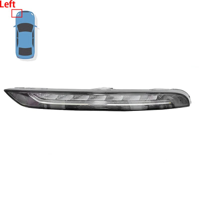 Feux de Jour DRL LED Porsche Macan 95B 2014-2018 - détail du montage - Becquet Voiture
