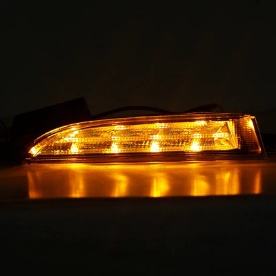 Feux de Jour DRL LED Volkswagen Scirocco 2010-2014 - installé sur véhicule - Becquet Voiture