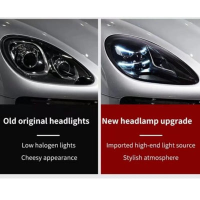 Feux de Jour DRL Matrix LED Porsche 2014-2022 - vue arrière - Becquet Voiture