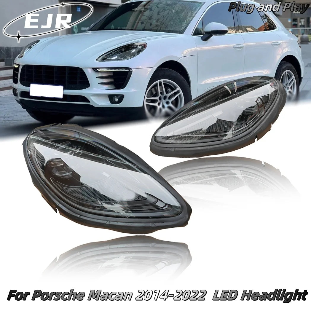 Feux de Jour DRL Matrix LED Porsche 2014-2022 - vue de face - Becquet Voiture