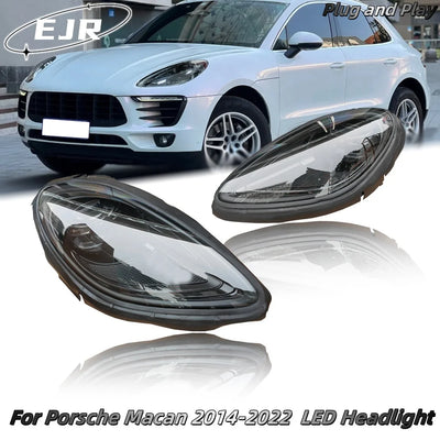 Feux de Jour DRL Matrix LED Porsche 2014-2022 - vue de face - Becquet Voiture