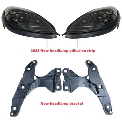 Feux de Jour DRL Matrix LED Porsche 2014-2022 - vue de trois-quarts - Becquet Voiture