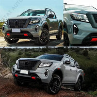 Feux de Jour DRL Nissan Navara NP300 2020-2023 - vue de profil - Becquet Voiture