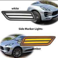 Feux de Jour DRL Porsche Macan 2014-2021 - installé sur véhicule - Becquet Voiture